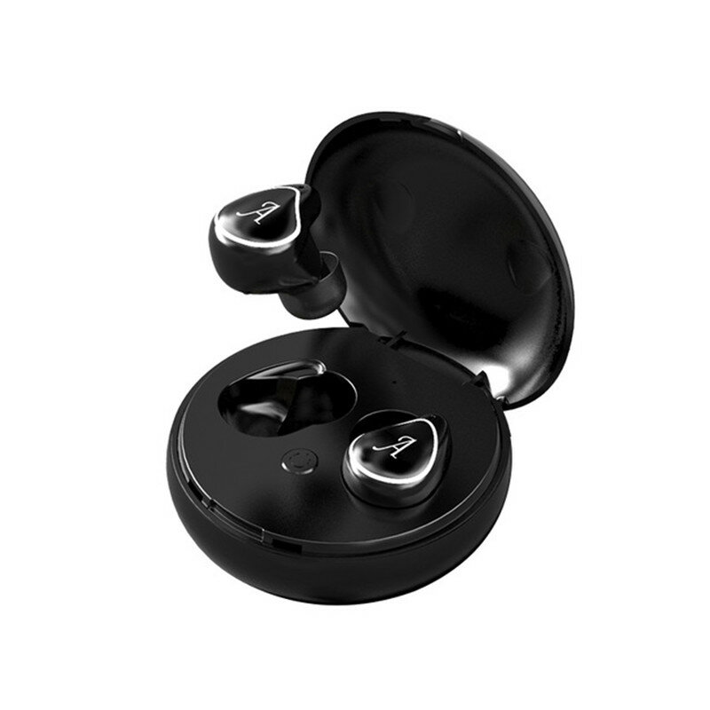 A4 TWS Oortelefoon Bluetooth Draadloze hoofdtelefoon Touch Control Binaurale oordopjes met oplaadetu
