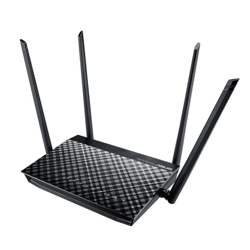 ASUS RT-AC1200 802.11AC 1200 Dual Band Wireless Router 1167 Mbps 2,4 GHz 5 GHz 4 High Gain Antennes 