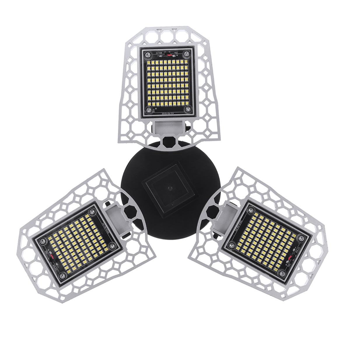 AC170-265V E26 Waterproof 150W Light Sensor 240 LED Garage Bulb Deformable Ceiling Lamp Home Outdoor