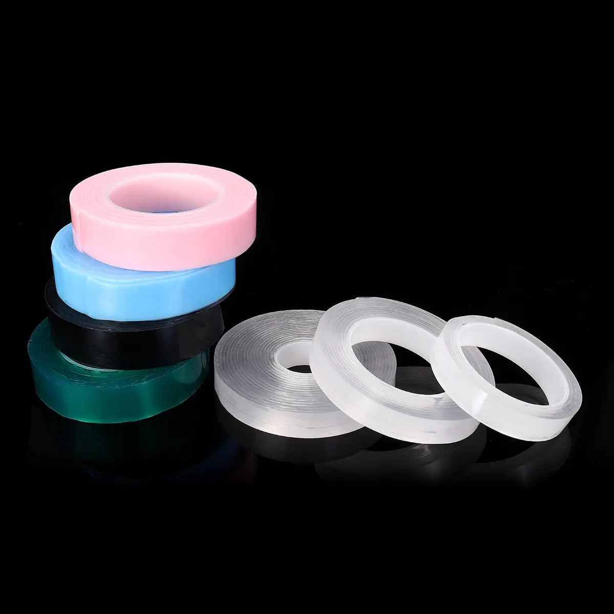 Nano magic tape double sided adhesive tape sticker traceless pu waterproof super sticky gripping pad 1/3/5m