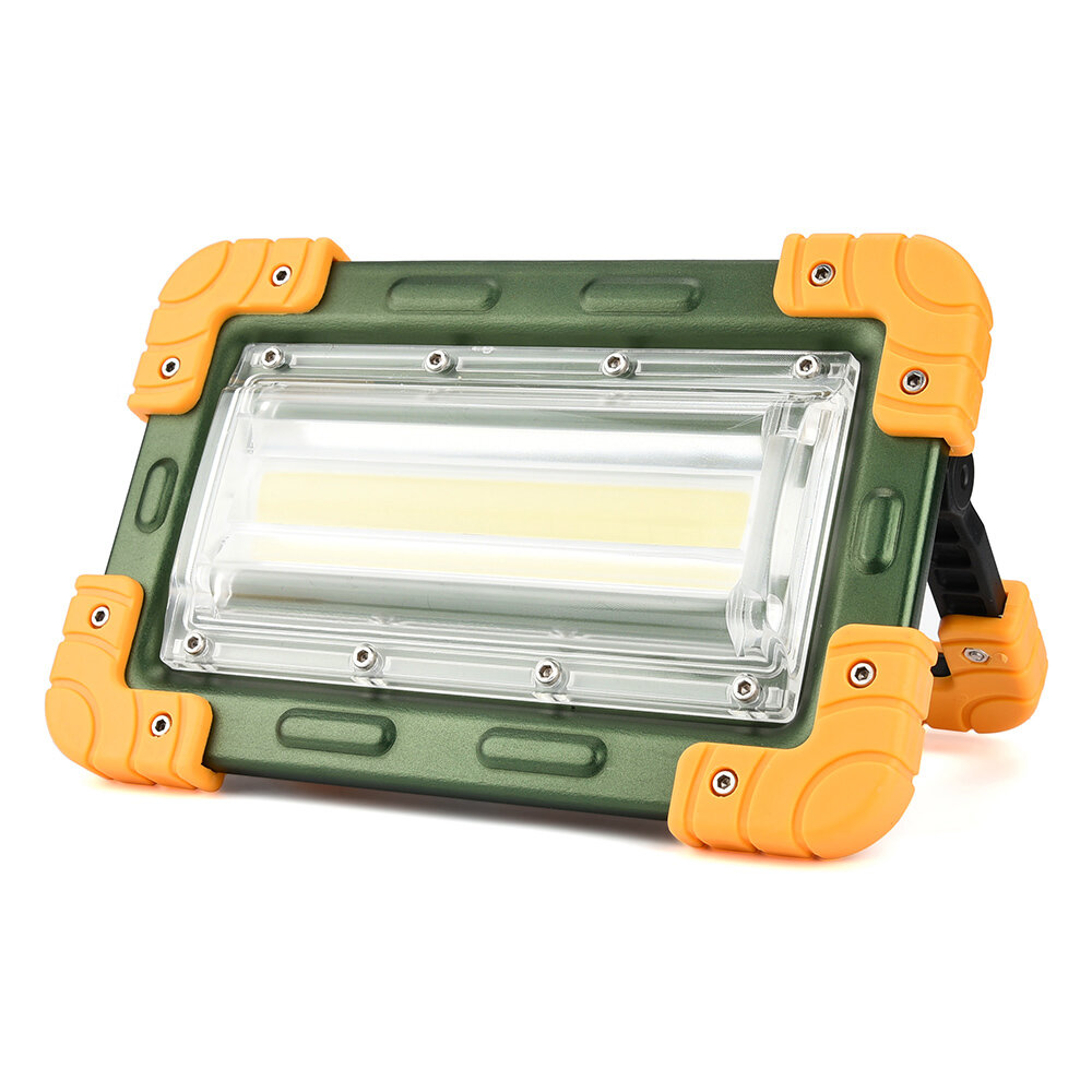 

IPRee® 50W LED COB Work Light IP65 Waterproof USB Rechargeable Floodlight Spotlight Outdoor Camping Emergency Lantern