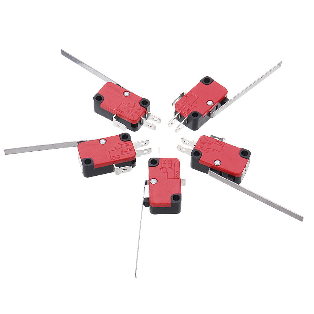 5 STKS V-153-1C25 Lange scharnierhendel Miniatuur Basic Micro Switch SPDT 15A