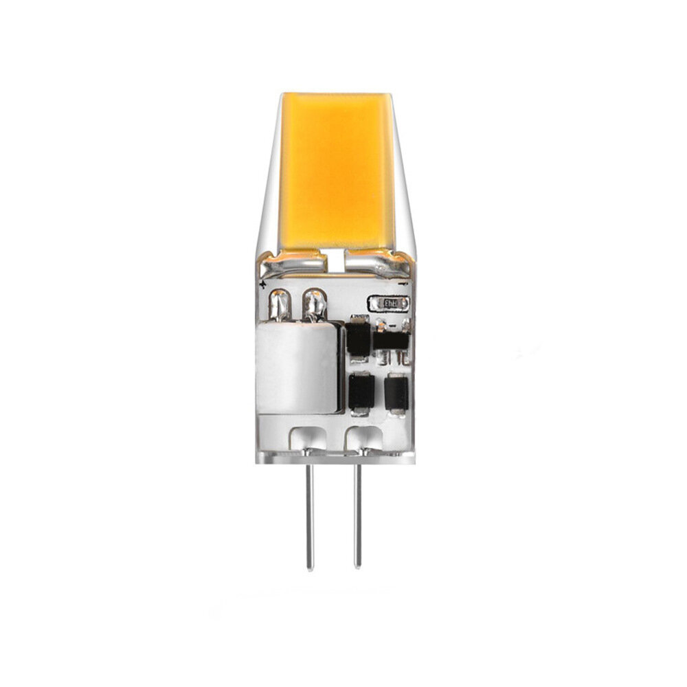AC / DC12V 5W G4 Warm Wit Zuiver Wit 1508 COB Geen stroboscopische silicagel LED-lamp Indoor Home La