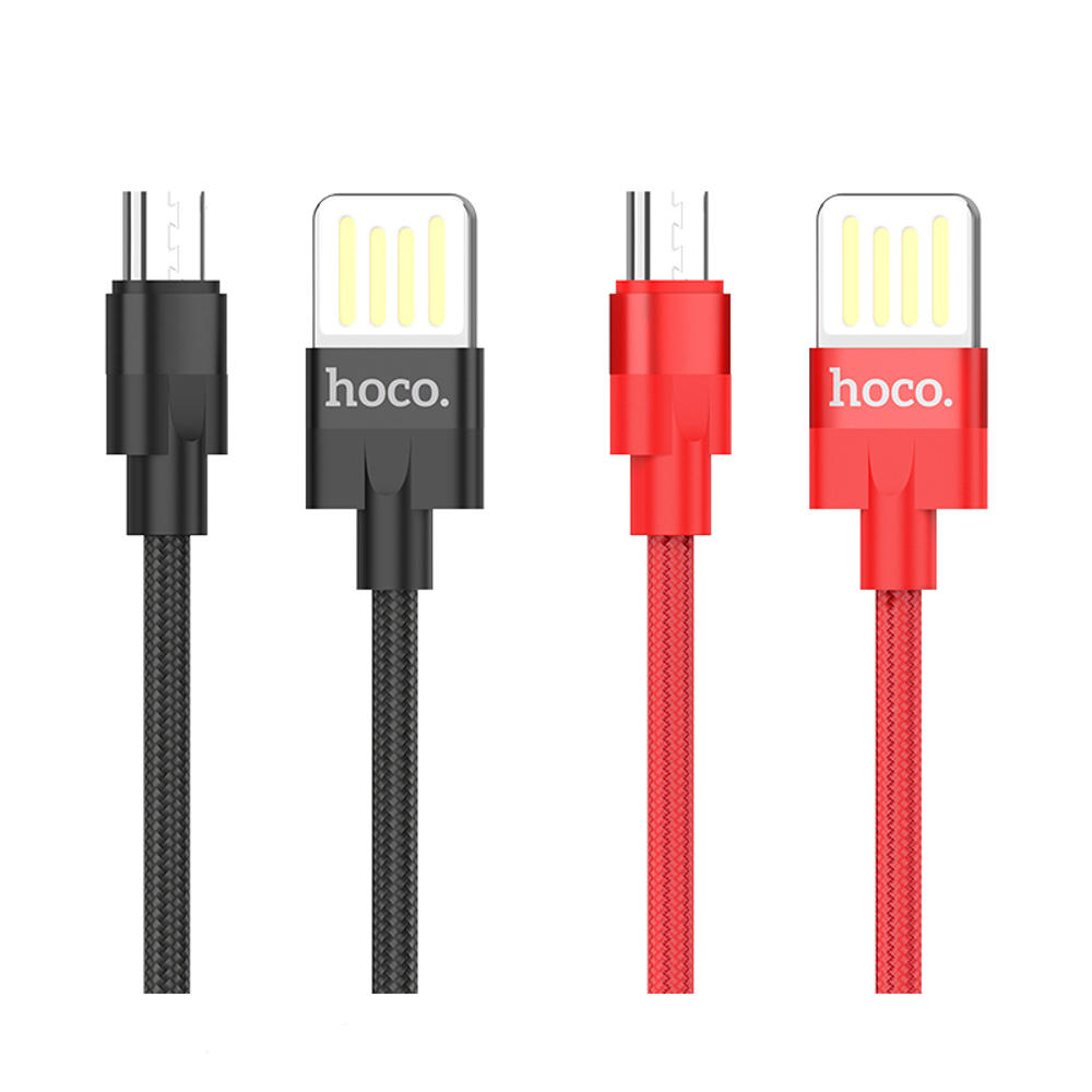 HOCO U55 Micro-USB-oplaadgegevenskabel voor tablet-smartphone 1,2 m
