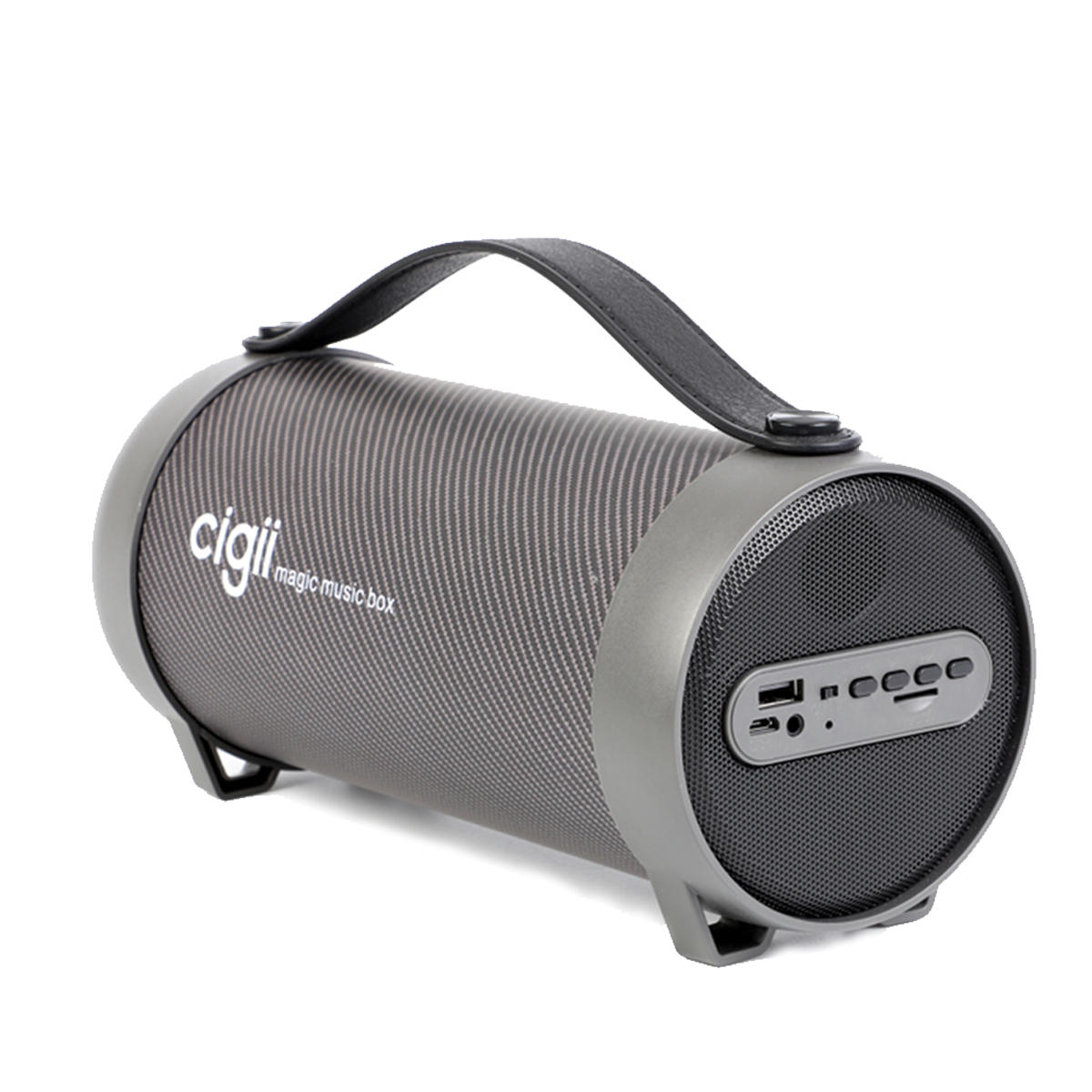 CIGII S11F Draagbare Bluetooth-luidspreker Subwoofer Ruisonderdrukking Headset Met handvat Met A2DP 