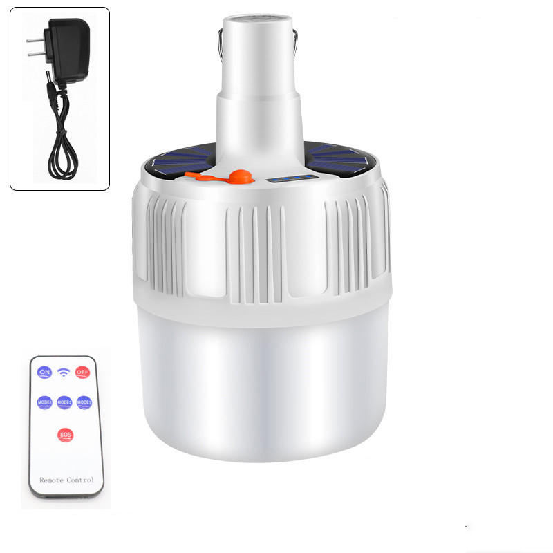 IPRee®80W 24LEDソーラーキャンプライトリモコン非常灯パワーディスプレイ防水ハンギングライト
