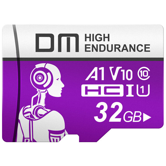 

DM 16GB 32GB 64GB 128 ГБ 256 ГБ C10 U3 95 МБ / с Высокоскоростная карта памяти TF для смартфона Tablet Car Видеорегистра