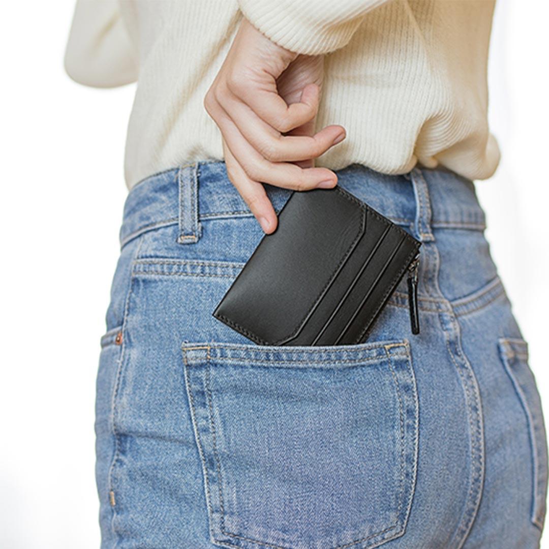 90FUN vintage δερμάτινο κοντό πορτοφόλι τσάντα τσέπης τσάντα τσάντα φορητό ταξίδι από Xiaomi Youpin