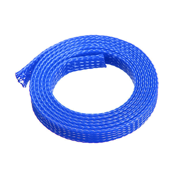 1M 8mm Braided Expandable Wire Gland Sleeving High Density Sheathing ...