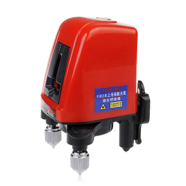 ACULINE AK435 360degree Self Leveling Cross Laser Level Red 2 Line 1 Point