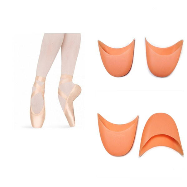 18% OFF on Ballet Dance Pointed Shoes Silicone Gel Forefoot Insole Pads