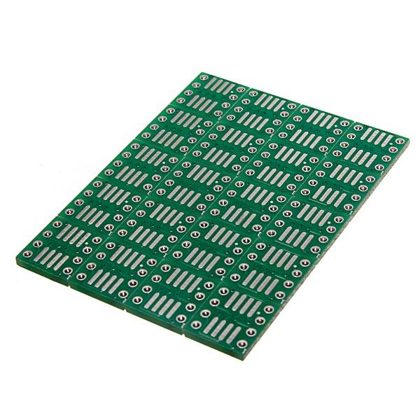 20 PCS SOP8 SO8 SOIC8 SMD to DIP8 Adapter PCB Board Convertor Double Sides    YJ 