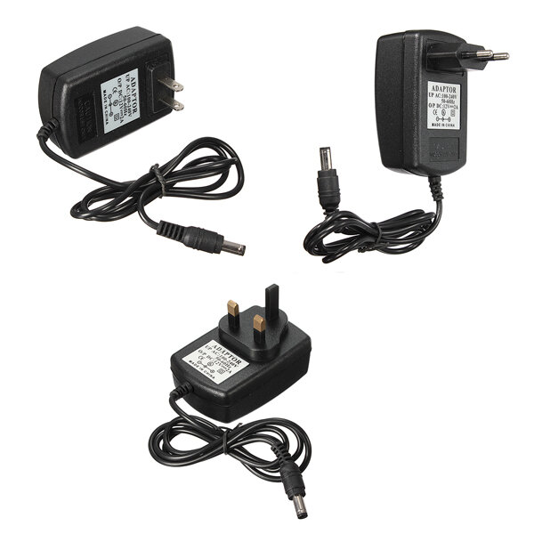 AC DC 12V 2A Power Supply Adapter Charger For CCTV Security Camera 