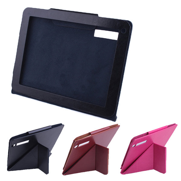 Folding Stand PU Leather Case Cover voor Newsmy F9 Tablet