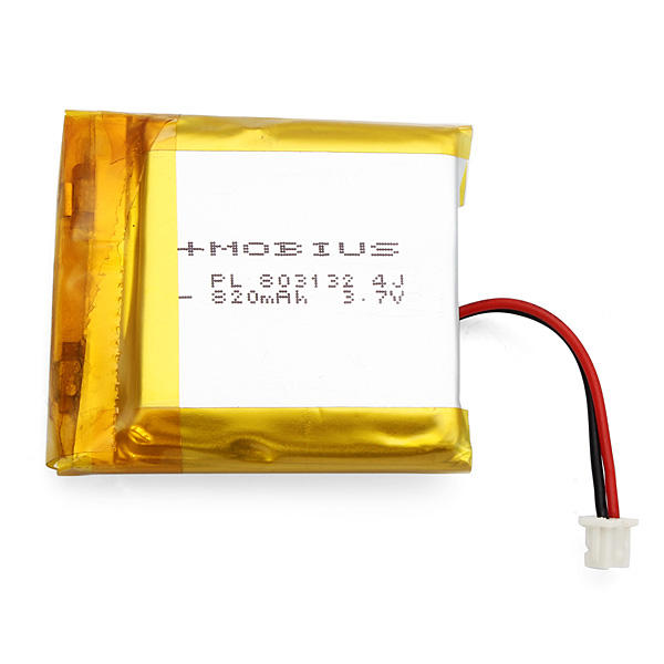 Mobius 3.7V 820mAh Upgraded Battery for Action Sportscamera