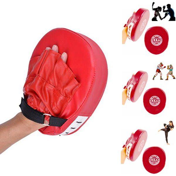 Boxing Training Mitt Target Focus Punch Pad Glove For MMA Karate Muay Thai Kick