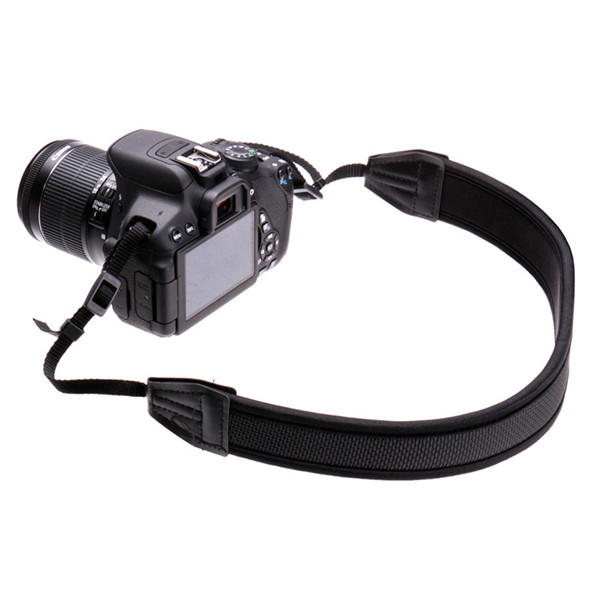 

Отрегулировать ремень черный неопреновый ремень для Canon Nikon Сони пентакс DSLR камеры