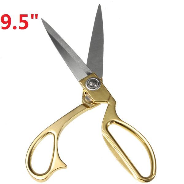 Tailoring Scissors 9.5inch Stainless Steel Dressmaking Shears Fabric Craft Cutting Ceauration