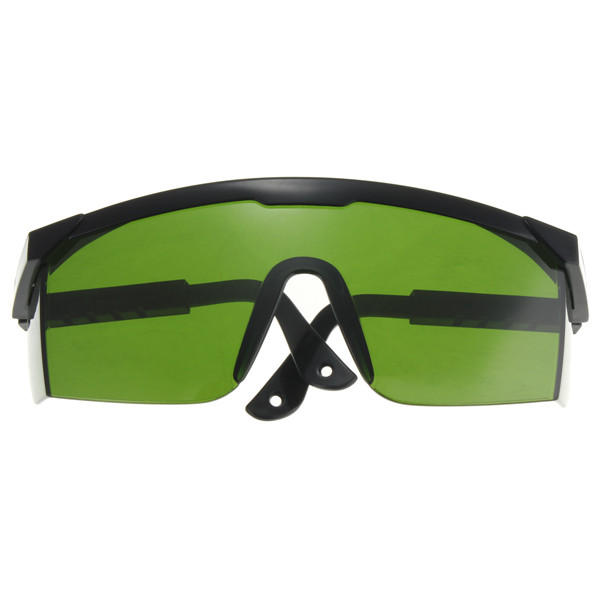 

532nm Tinted Anti Laser Safety Glasses With UV Eye Protection Laser Goggles Green