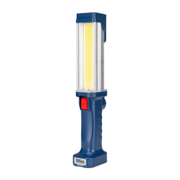 700LM Flashlight 4000mAh 3.7V EDC LED Light 2 Modes Portable Outdoor Hunting Lantern With Magnet