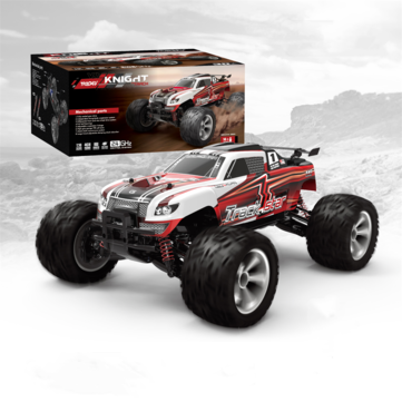 HG TRASPED 104 1/10 2.4G 4WD 30km/h RC Car Knight 570 Brushed High Speed Off-road Truck Vehicles Models RTR Toy