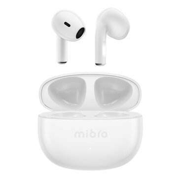 Mibro Earbuds4 TWS bluetooth 5.3 Earphone 13mm Composite Coil HiFi Stereo Bass IPX4 Waterproof Auto Pairing Touch Control Sports Eeadphone with Mic