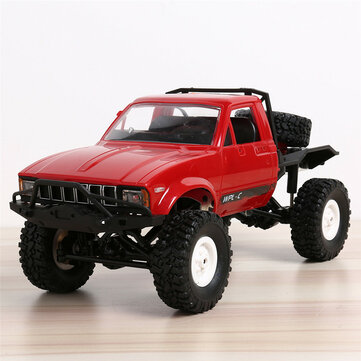 Bang good WPL C14 116 2.4G 4WD Off Road RC Military Car Rock Crawler Truck With Front LED RTR Toys