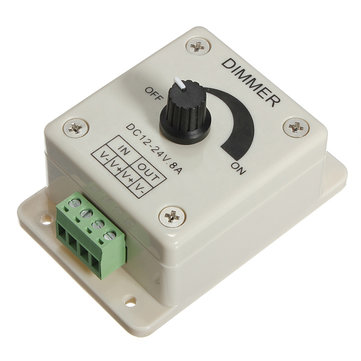 1x dc12v/24v 30a led switch dimmer controller for led strip single bla SI