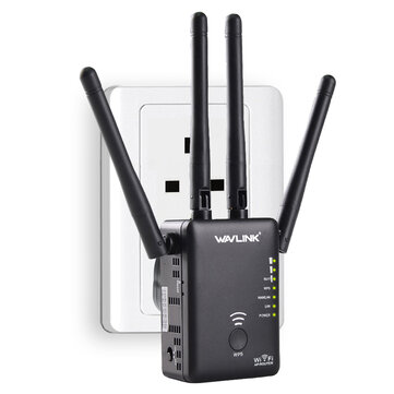Wavlink AC1200 1200Mbps Dual Band 4x3dBi External Antennas Wireless WIFI Repeater Router