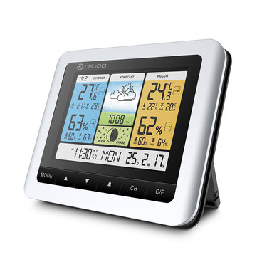 Digoo DG-TH8888 Wireless Weather Station Thermometer Barometer Outdoor Sensor