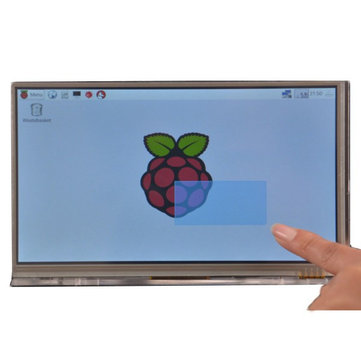 Raspberry Pi 7 inch HDMI HD 1024 * 600 Touch Screen Module Kit With Housing Bracket