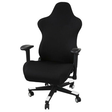 2pcs Gaming Chair Cover Polyester Fiber Office Elastic Armchair Seat Covers For Home Computer Chairs Use Banggood Com - Office Computer Chair Seat Cover