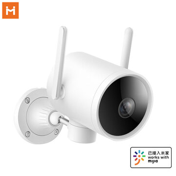[Global Version] IMILAB EC3 3MP Outdoor Smart IP Camera APP Remote Control Two-way Audio Night Vision Wifi Home Monitor CCTV
