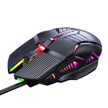 S800 wired gaming mouse usb computer mouse 3200dpi ergonomic gaming rgb ...