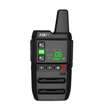 KSUN X-30 3.7V 4000mAh Walkie Talkie Handheld Mini Two Way Radio USB Rechargeable Portable Outdoor Camping Mountaineering Interphone