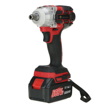 588VF 800NM 2 in 1 Electric Cordless Brushless Impact Wrench Driver Socket Screwdriver Also Suitable For Makita Battery