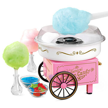 Cotton candy maker machine nostalgia diy cotton candy sugar machine for  kids gift children Sale - Banggood.com