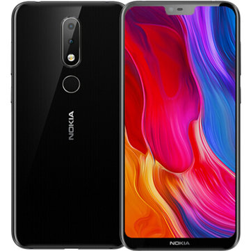 NOKIA X6 5.8 Inch 19:9 FHD Face Unlock Android 8.0 4GB 32GB Snapdragon 636 Octa Core 4G Smartphone