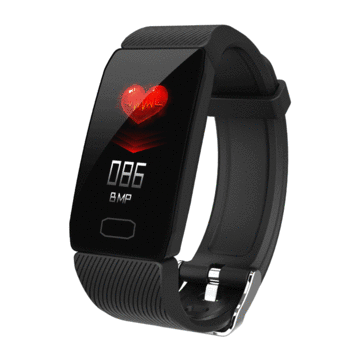 $10.99 for Bakeey Q1 1.14' All-day Heart Rate Smart Watch