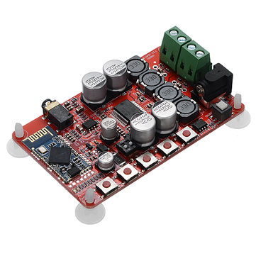 TDA7492P 2 x 25W Bluetooth 4.0 Audio-Receiver Amplifier Module Board Case 
