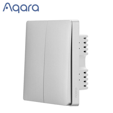 Aqara Smart Wall Switch Live Wire Version Smart Home Light Controller Intelligent Wall Switch From Xiaomi Eco-System