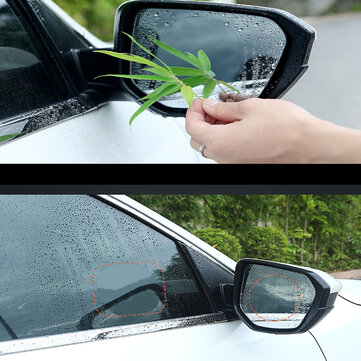 Car Rearview Mirror Protective Film Anti Fog Window Clear Rainproof Soft Film F