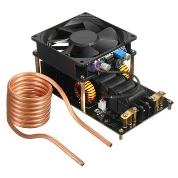 Geekcreit® 1000w 20a zvs induction heating machine cooling fan pcb copper  tube 12-36v Sale - Banggood.com