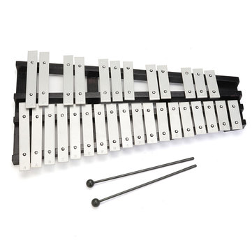 15% OFF for 30 Note Xylophone Foldable Vibraphone Percussion Music Instruments with Bag