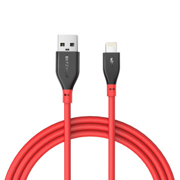 20% OFF For BlitzWolf� BW-MF11 2.4A Lightning Compatible Fast Charging Data Cable
