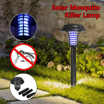 Led Solar Powered Mosquito Light, Mosquito Repellent Garden Lights
