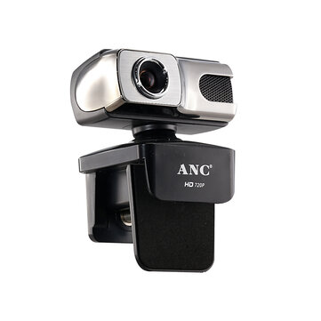 Aoni ANC HD 720P Webcam CMOS 30FPS 10 Million Pixels USB 2.0 HD USB Drive-free Camera Video Call Webcam with Microphone for Computer Notebook PC
