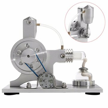 Stirling Engine Model Physical Motor Power Generator External Combustion Educational Toy