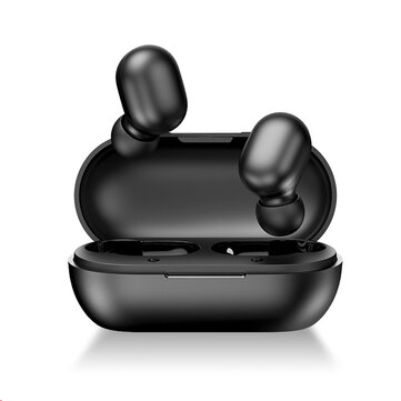 Haylou GT1 TWS Wireless bluetooth 5.0 Earphone HiFi Smart Touch Bilateral Call DSP Noise Cancelling Headphone from xiaomi Eco-System - Black