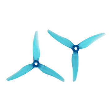 2 Pairs Gemfan Hurricane 51466 5 Inch Durable 3-Blade Propeller Support POPO for RC Drone FPV Racing